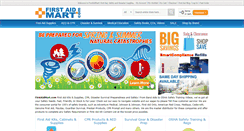 Desktop Screenshot of firstaidmart.com